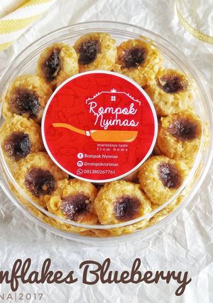 Foto resep Blueberry Cornflakes