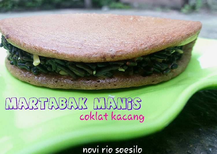 Martabak manis coklat kacang😊