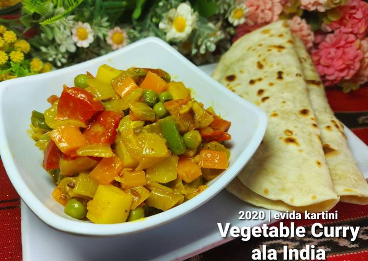 Langkah Mudah untuk Menyiapkan Vegetable Curry ala India Anti Gagal