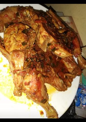 A picture of Grilled chicken 😋.