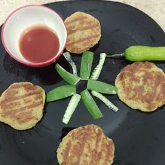 A picture of Smokey chicken cutlets.