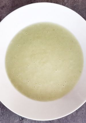 Une photo de Velouté poireaux pommes de terre