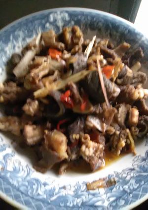Foto resep Oseng oseng jeroan kambing