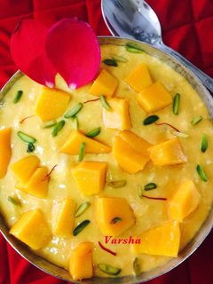 मेंगो सैगो रबड़ी (Mango Sago Rabdi recipe in hindi) रेसिपी मुख्य फोटो