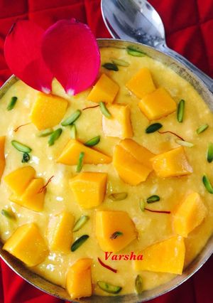 मेंगो सैगो रबड़ी (Mango Sago Rabdi recipe in hindi) रेसिपी मुख्य फोटो