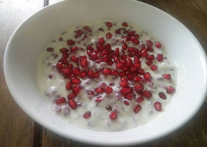 Anar (Pomegranate) Raita for Weightloss