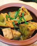 Chả lụa chay rim lá gừng