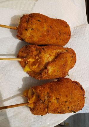 A picture of Cheese Stuffed Chicken Roll-Ups.