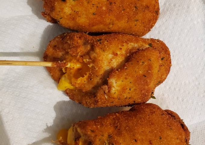 Cheese Stuffed Chicken Roll-Ups