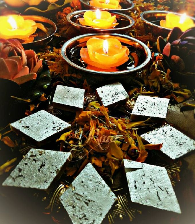 A picture of Kaju Katli.