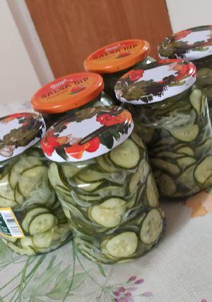 Svéd uborkasaláta recept fotója