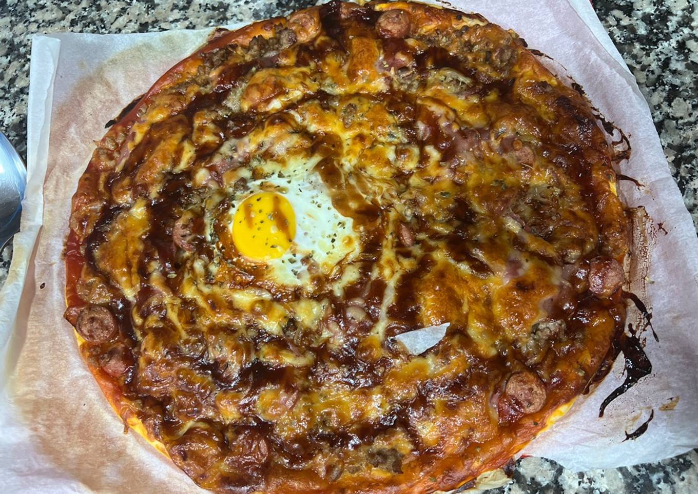 Pizza hojaldre masa fresca