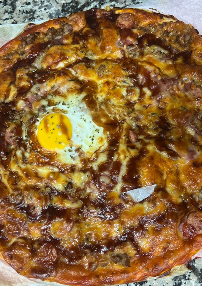 Una foto de Pizza hojaldre masa fresca