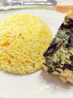 Una foto de Soufflé de Espinacas