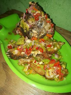 Foto resep Ikan mas sambal matah