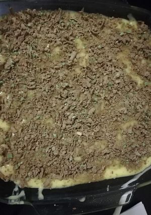 A picture of 3 ingredients dessert.