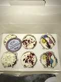 Cupcake Red Velvet natalizi