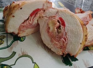 Una foto de Pechugas mechadas