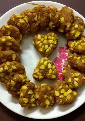 A picture of Bread potato corn cutlet in airfryer.