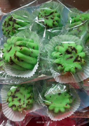 Foto resep Bolu kukus pandan