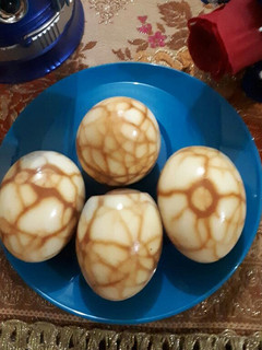 Foto resep Pindang Telur Ayam Marmer #ketopad_cp_aneka telur
