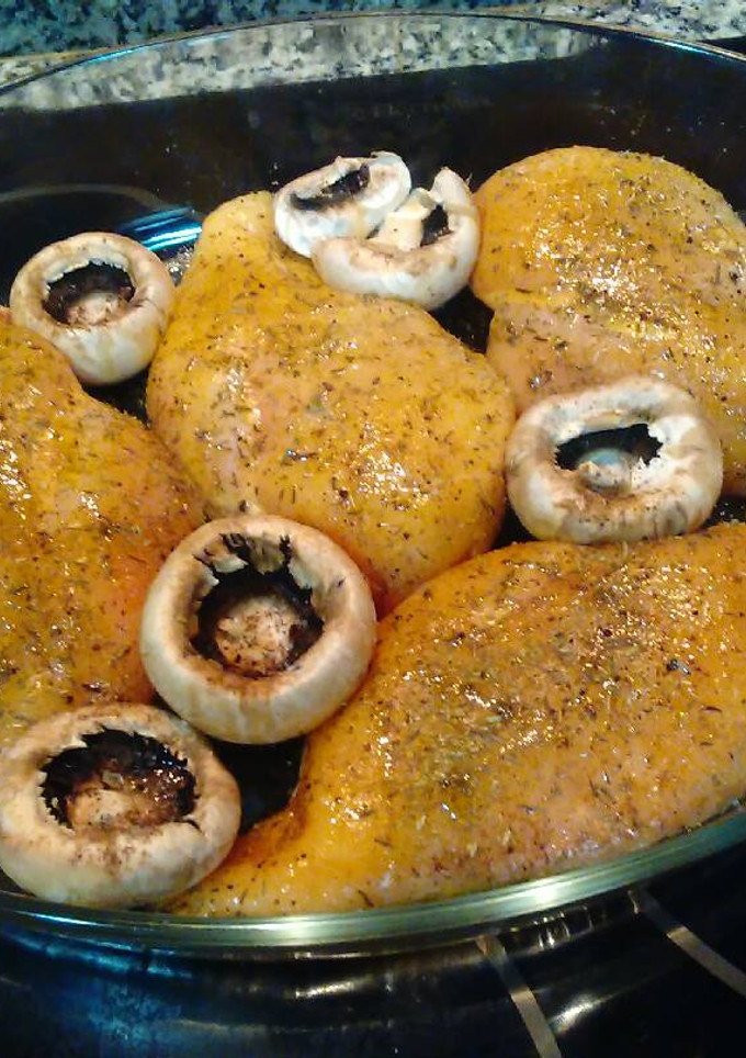 Una foto de Pechugas de Pollo al Horno