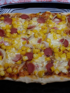 Foto resep Pizza Sosis Jagung