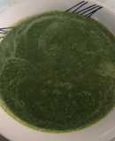 Crema de espinaca