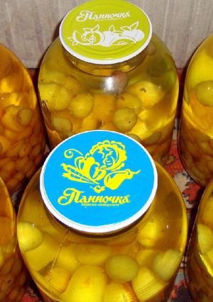 Фото Напиток из желтой черешни #заготовки.