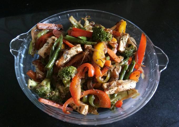 How to Prepare Jamie Oliver Stir fried mix veggies