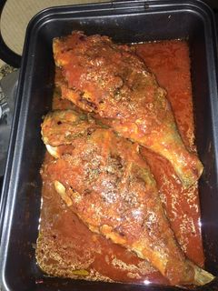 صورة لوصفة سمك دنيس صينيه