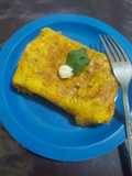 Omelette de jamón con queso 🧀