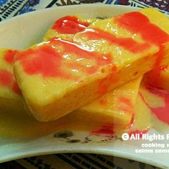 A picture of Mango kulfi.