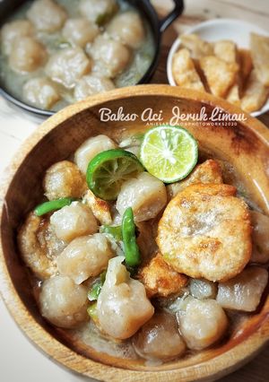 Foto resep Bakso Aci Jeruk Limau