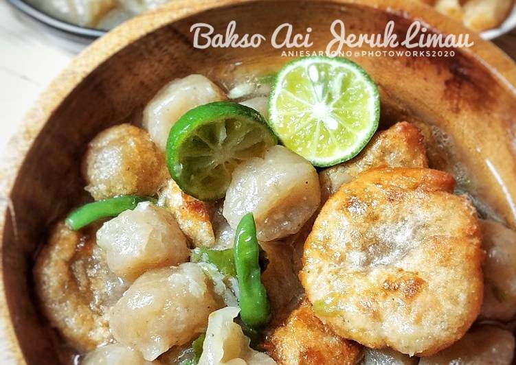 Resep Bakso Aci Jeruk Limau yang Bikin Ngiler