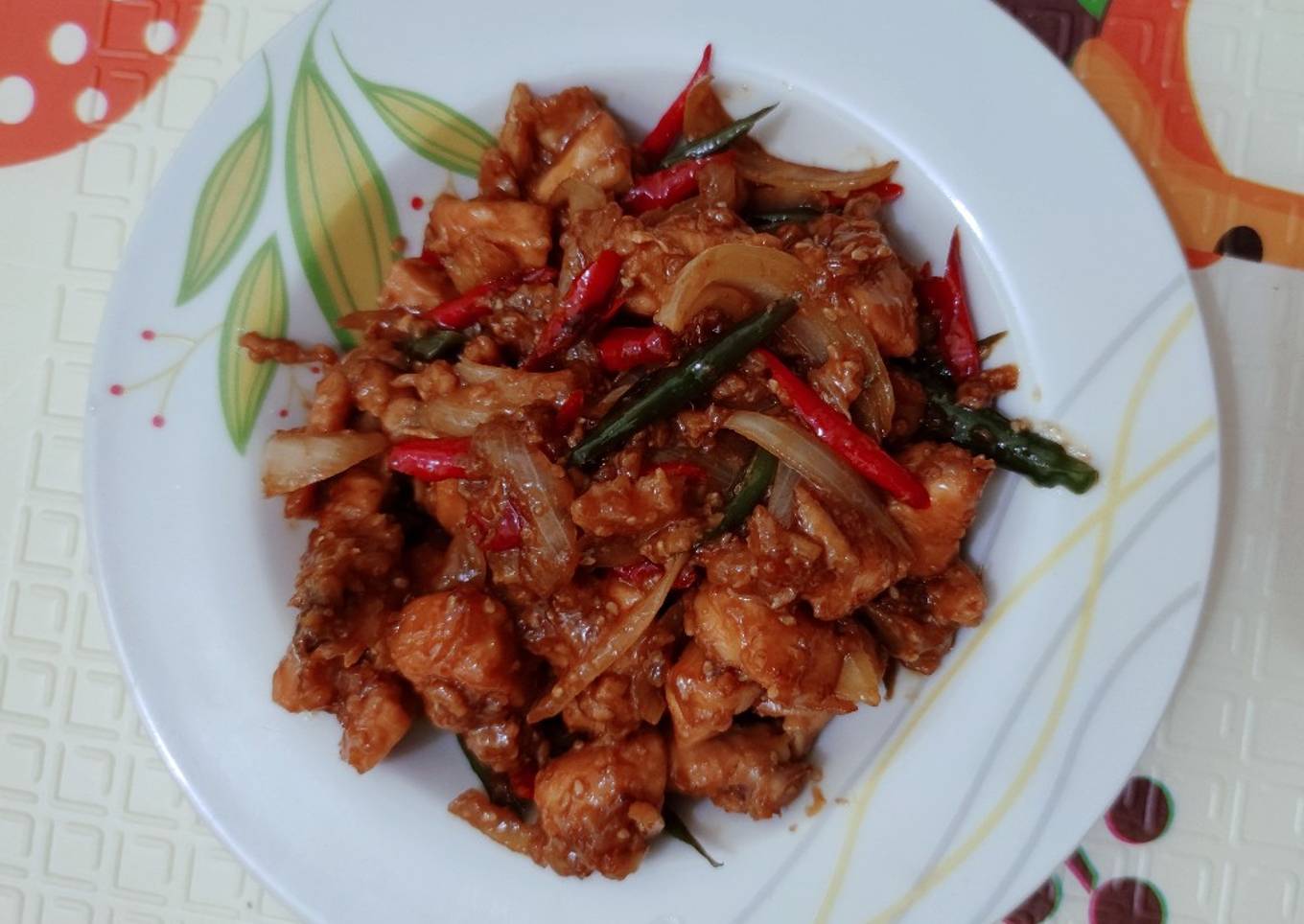 Ayam tumis mentega๐๐๐