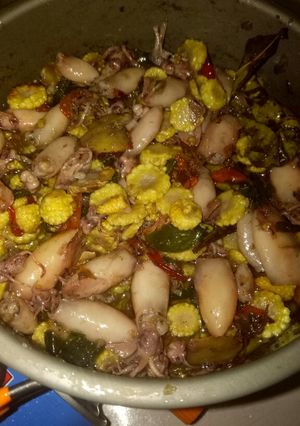 Foto resep 13. Tumis Cumi baby corn