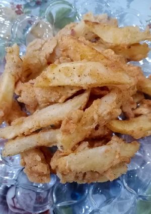 A picture of Zinger fries ❤❤.