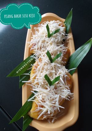Foto resep Pisang bakar susu keju🇮🇩