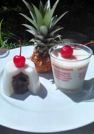 Foto resep Volcano Vanilla Pudding