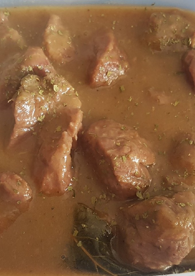 Una foto de Carrillera a la cerveza. Thermomix