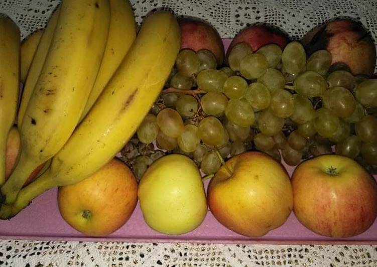 طبق فواكه