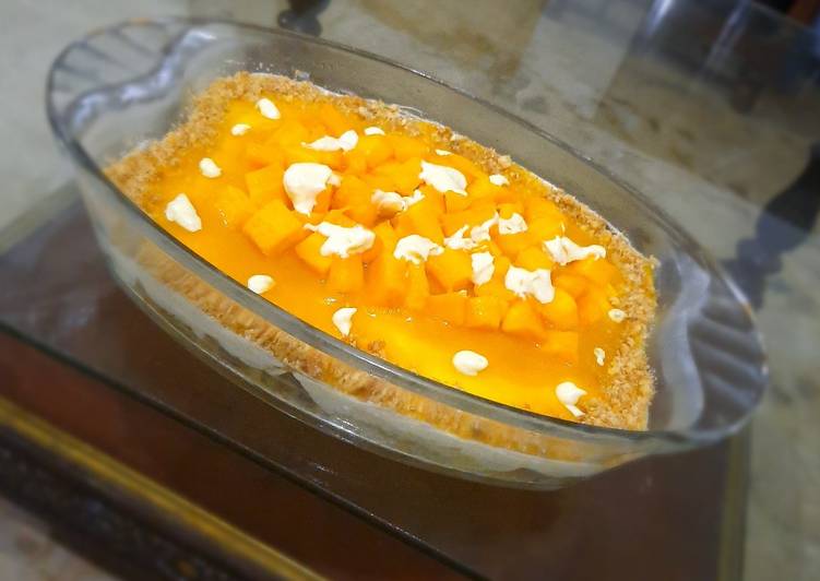 Steps to Make Favorite Mango Cake creamy Delight
