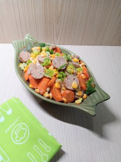 Foto resep Tumis Jagung Wortel Sosis