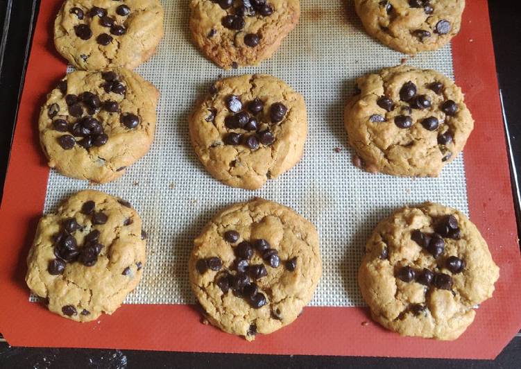 Cara Memasak Lumer Chewy Chocolate Cookies