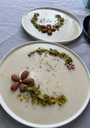 صورة لوصفة محلبي بالقشطه