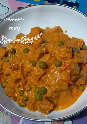 Foto resep Lodeh Pedas Kuning Tempe Teri