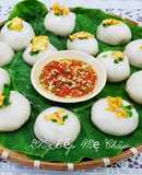 Bánh ít Trần nhân đậu xanh, thịt băm
