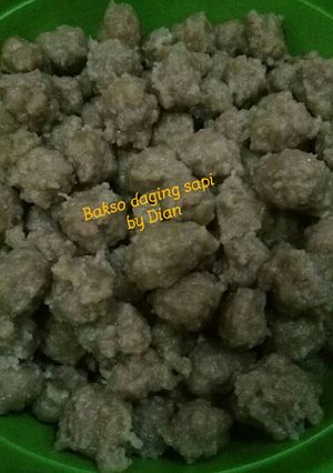 Foto resep Bakso sapi kenyal / pentol #kitaberbagi
