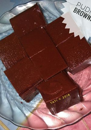 Foto resep Puding brownis